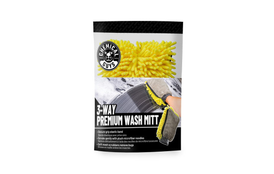 Chemical Guys Three-Way Premium Microfiber Wash Mitt, Image 2