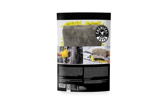 Chemical Guys Three-Way Premium Microfiber Wash Mitt, Image 3