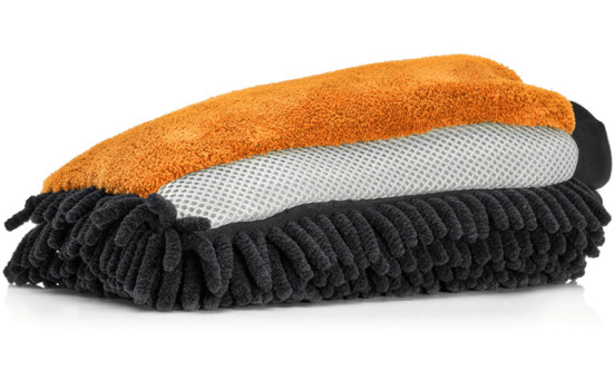 Nuke Guys 3 Way Wonder Microfiber Wash Mitt Orange