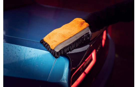 Nuke Guys 3 Way Wonder Microfiber Wash Mitt Orange, Image 3