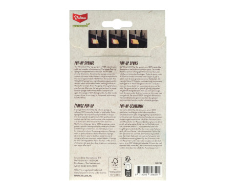 Valma ECO Pop-Up Cellulose Sponge, Image 6