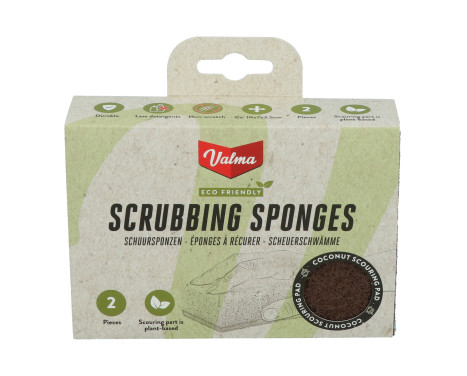 Valma ECO Scouring Pads Coconut 2 pieces, Image 3