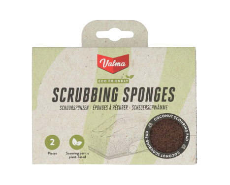 Valma ECO Scouring Pads Coconut 2 pieces, Image 6