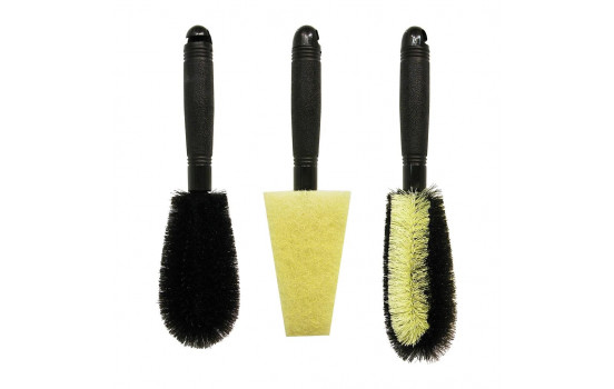 Wheel brush set