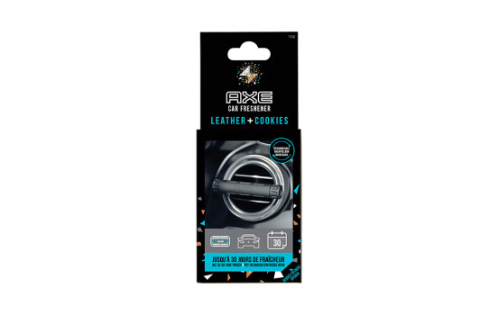 AX Leather Air Freshener + Cookies Aluminum Holder + 2 Sticks