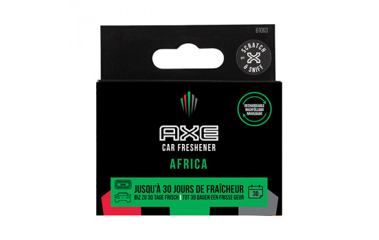 AX Refill Air Freshener Alu Holder Africa 2 Pieces