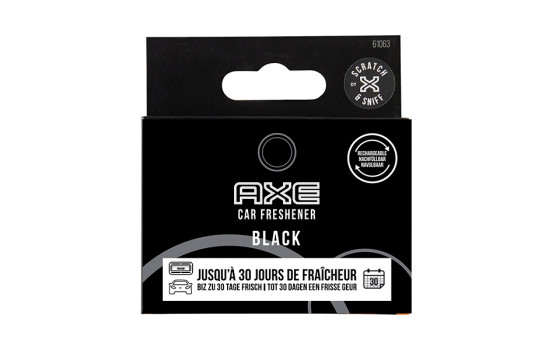 AX Refill Air Freshener Alu Holder Black 2 Pieces