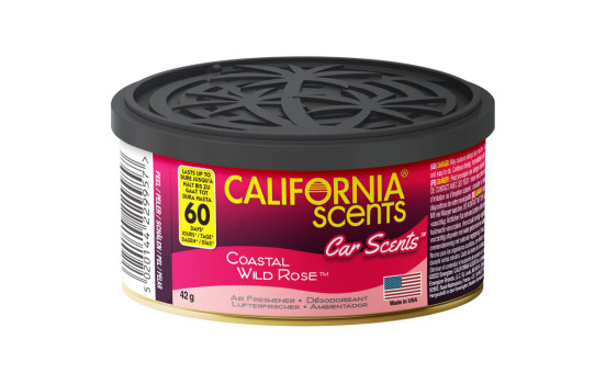 California Scents Air Freshener - Coastal Wild Rose - Can 42gr