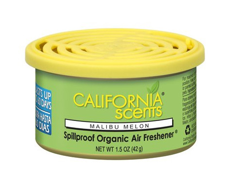 California Scents Air Freshener Malibu Melon Can 42gr