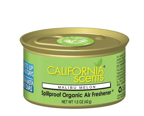 California Scents Air Freshener Malibu Melon Can 42gr, Image 2