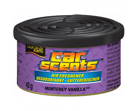 California Scents Air Freshener Monterey Vanilla Can 42gr