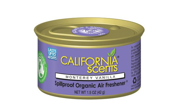 California Scents Air Freshener Monterey Vanilla Can 42gr, Image 2