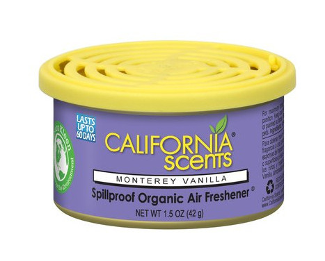 California Scents Air Freshener Monterey Vanilla Can 42gr