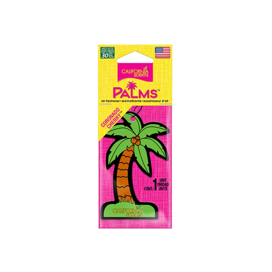 California Scents air freshener Paper Palms "Coronado Cherry
