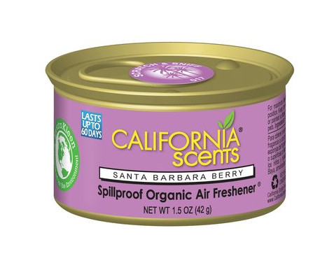California Scents Air Freshener Santa Barbara Berry Can 42gr, Image 2