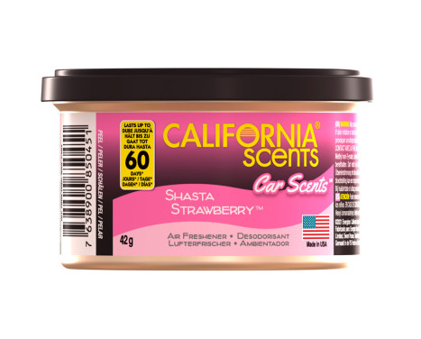 California Scents Air Freshener Shasta Strawberry Can 42gr, Image 2