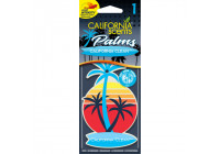 California Scents Palm Tree Air Freshener California Clean 1 piece