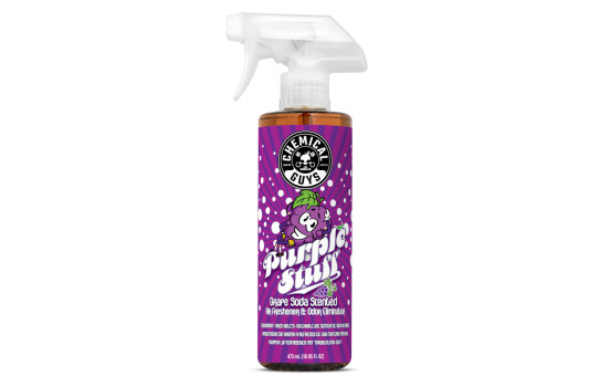 Chemical Guys Purple Stuff Grape Soda Scent Air Freshener & Odor Eliminator (473ml)