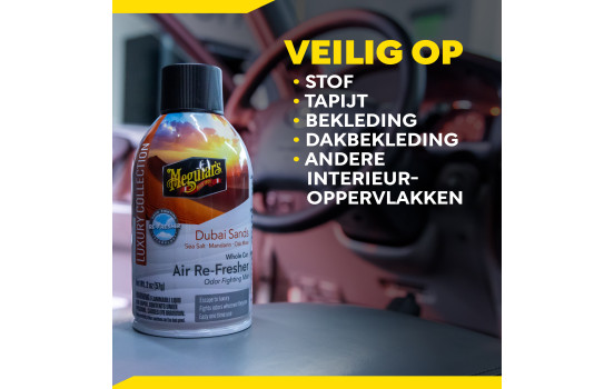 Meguiar's Dubai Sands Car Air Re-Fresher Aerosol 57gr, Image 10