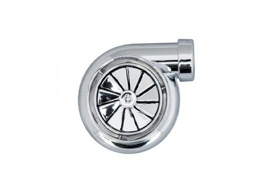 Simoni Racing Air Freshener Metal Turbo Chrome Fresh Scent