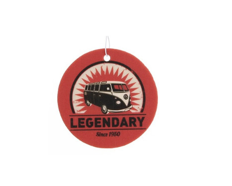 VW T1 BUS AIR FRESHENER - VANILLA/LEGEND