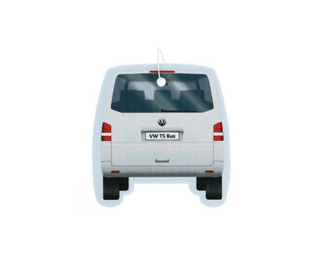 VW T5 BUS AIR FRESHENER - NEW CAR/SILVER, Image 2