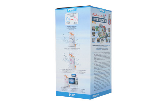 Pingi Air Dehumidifier XXL Double pack 2x500gr with hygrometer