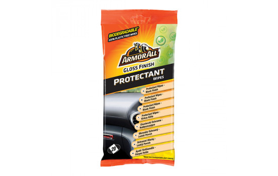 Armor All BioGloss Protectant Wipes 20pc