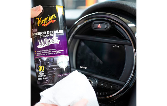 Meguiars Quik Interior Detailer Wipes 30 pieces, Image 2
