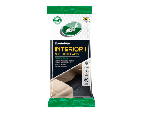 Turtle Wax 54094 Interior 1 Interior cleaning wipes 24 pieces