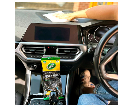 Turtle Wax 54096 Fresh Shine Matt Interior Cleaner Wipes 24 Pieces, Image 6