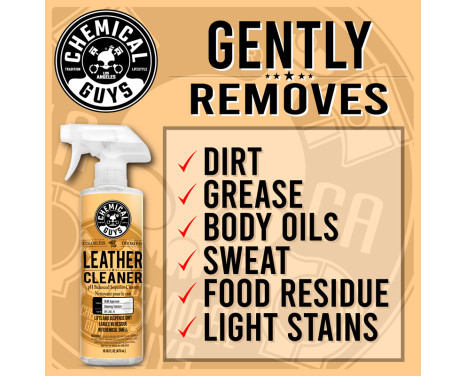 Chemical Guys Leather Cleaner Colorless & Odorless Super Cleaner (473ml), Image 3