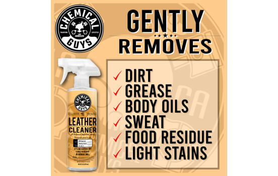 Chemical Guys Leather Cleaner Colorless & Odorless Super Cleaner (473ml), Image 3