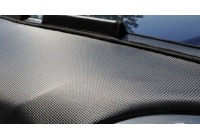 Bonnet arm cover for Renault Twingo 2007-2012 carbon look