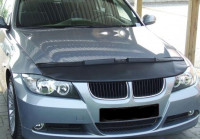 Bonnet Bra BMW 3 series E90 / E91 / E92 sedan 2005-2008 black