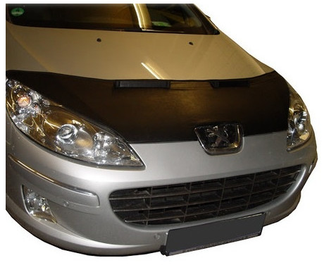 Bonnet Bra Peugeot 407 2004-2008 black