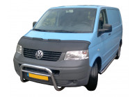 Bonnet Bra Volkswagen Transporter T5 2003-2008 black