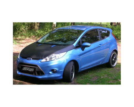 Bonnet Guard for Ford Fiesta VII 2008-2012 black, Image 2