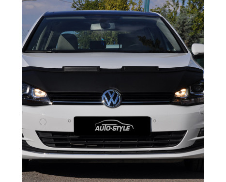 Bonnet lath cover Volkswagen Golf VII 2012- black, Image 2