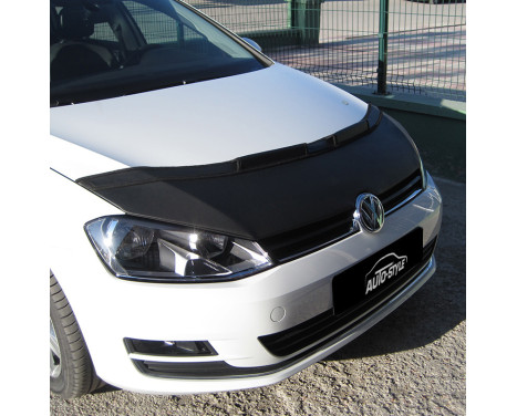 Bonnet lath cover Volkswagen Golf VII 2012- black, Image 3
