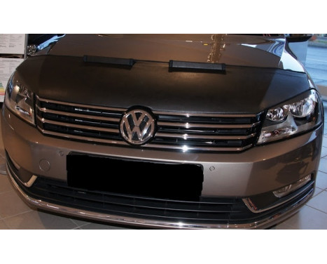 Bonnet lath cover Volkswagen Passat 2011- black