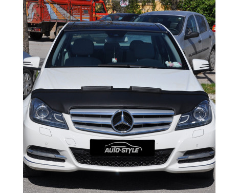 Bonnet liner cover Mercedes C-Class W204 2012- black, Image 2