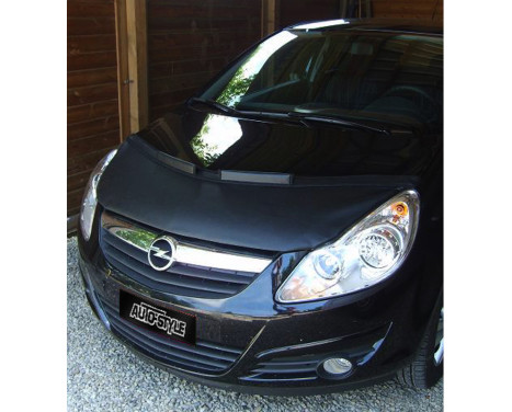 Hoodcap style Opel Corsa D 2006-2010 black, Image 2