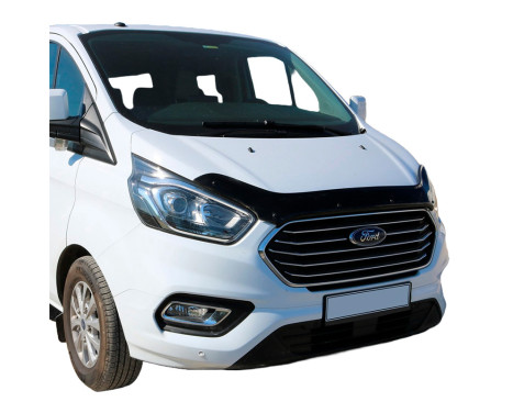 Oneway Bonnet Protector Ford Transit Custom MK1 Facelift 2018-2023 - Glossy Black