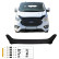 Oneway Bonnet Protector Ford Transit Custom MK1 Facelift 2018-2023 - Glossy Black, Thumbnail 3