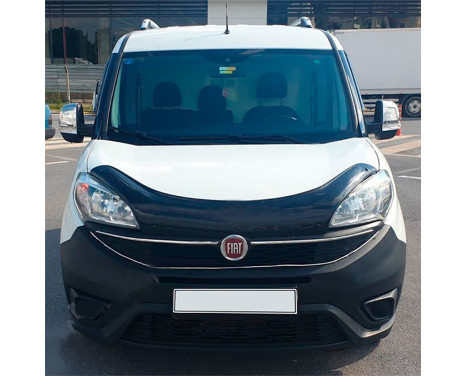 Oneway Bonnet protector (stone chip cover) Fiat Doblo 2nd Gen. Facelift 2015-2020 - Glossy Black