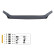 Oneway Bonnet protector (stone chip cover) fits Ford Transit MK7 2006-2014 - Glossy black, Thumbnail 5