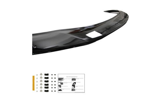 Oneway Bonnet protector (stone chip cover) fits Mitsubishi L200 Triton 6 2019- - Glossy black, Image 5