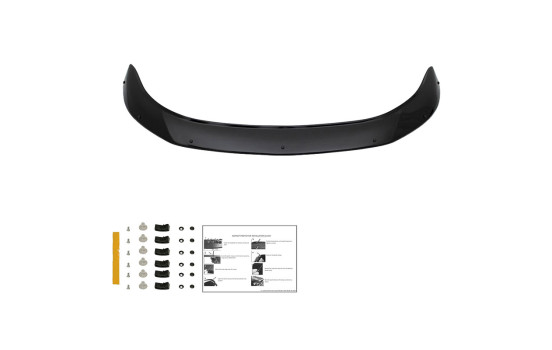 Oneway Bonnet protector (stone chip cover) fits Mitsubishi L200 Triton 6 2019- - Glossy black, Image 6