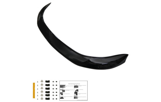 Oneway Bonnet protector (stone chip cover) fits Mitsubishi L200 Triton 6 2019- - Glossy black, Image 7